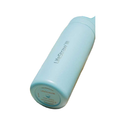 LifeStraw Go 2.0 Stainless Steel Water Filter Bottle - 500 ml - Seafoam