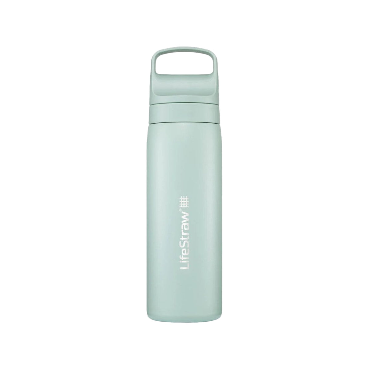 LifeStraw Go 2.0 Stainless Steel Water Filter Bottle - 500 ml - Seafoam