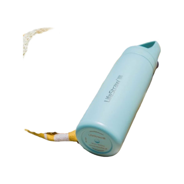 LifeStraw Go 2.0 Stainless Steel Water Filter Bottle - 500 ml - Seafoam