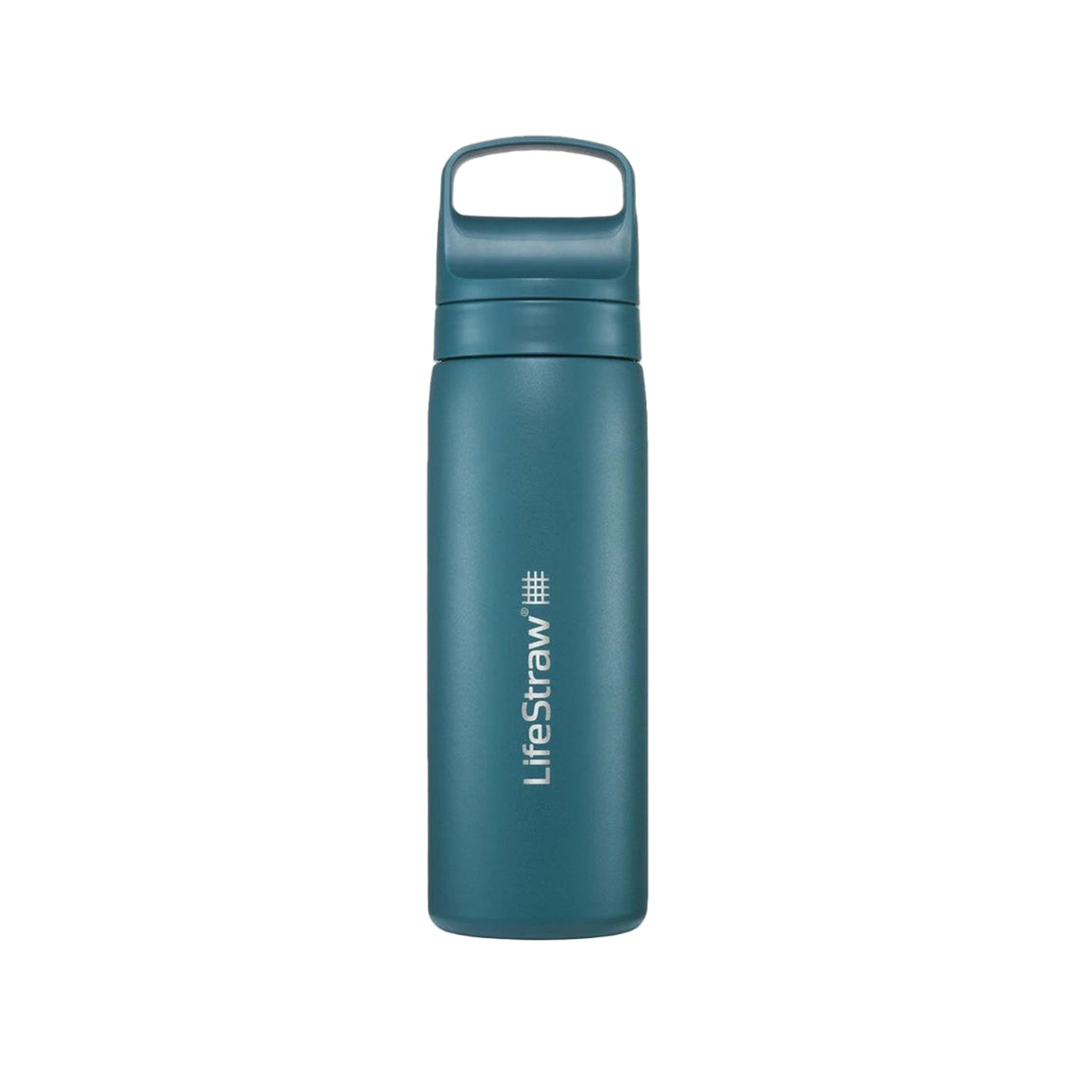 LifeStraw Go 2.0 Stainless Steel Water Filter Bottle - 500 ml - Seafoam