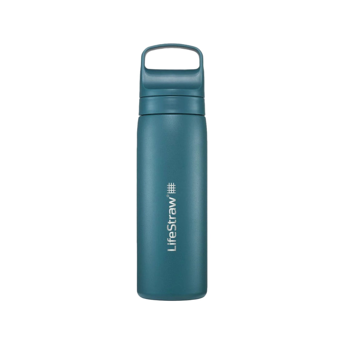 LifeStraw Go 2.0 Stainless Steel Water Filter Bottle - 500 ml - Laguna Teal
