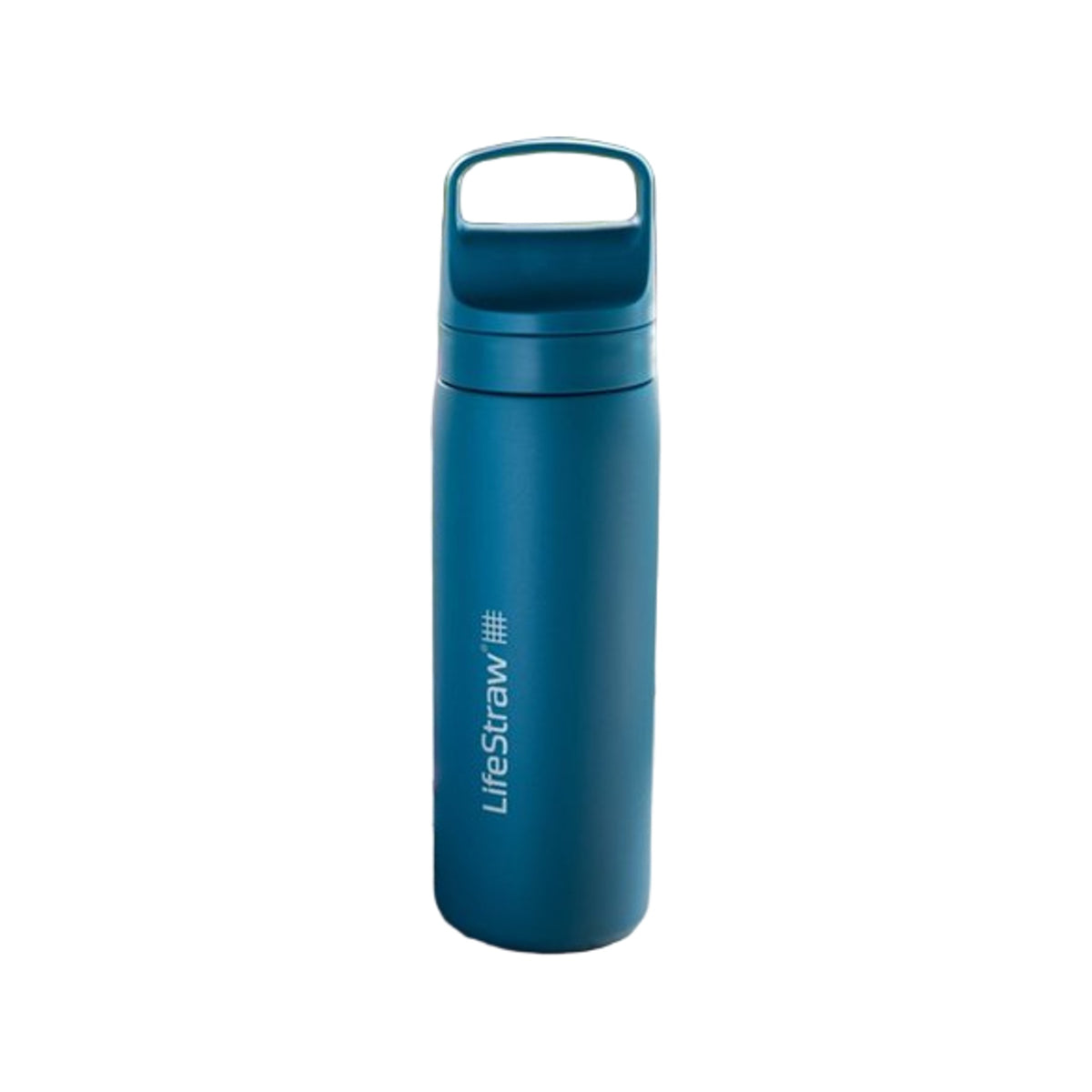 LifeStraw Go 2.0 Stainless Steel Water Filter Bottle - 500 ml - Laguna Teal