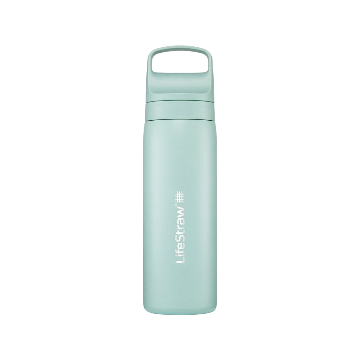 LifeStraw Go 2.0 Stainless Steel Water Filter Bottle - 500 ml - Laguna Teal