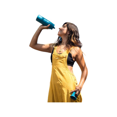 LifeStraw Go 2.0 Stainless Steel Water Filter Bottle - 500 ml - Laguna Teal