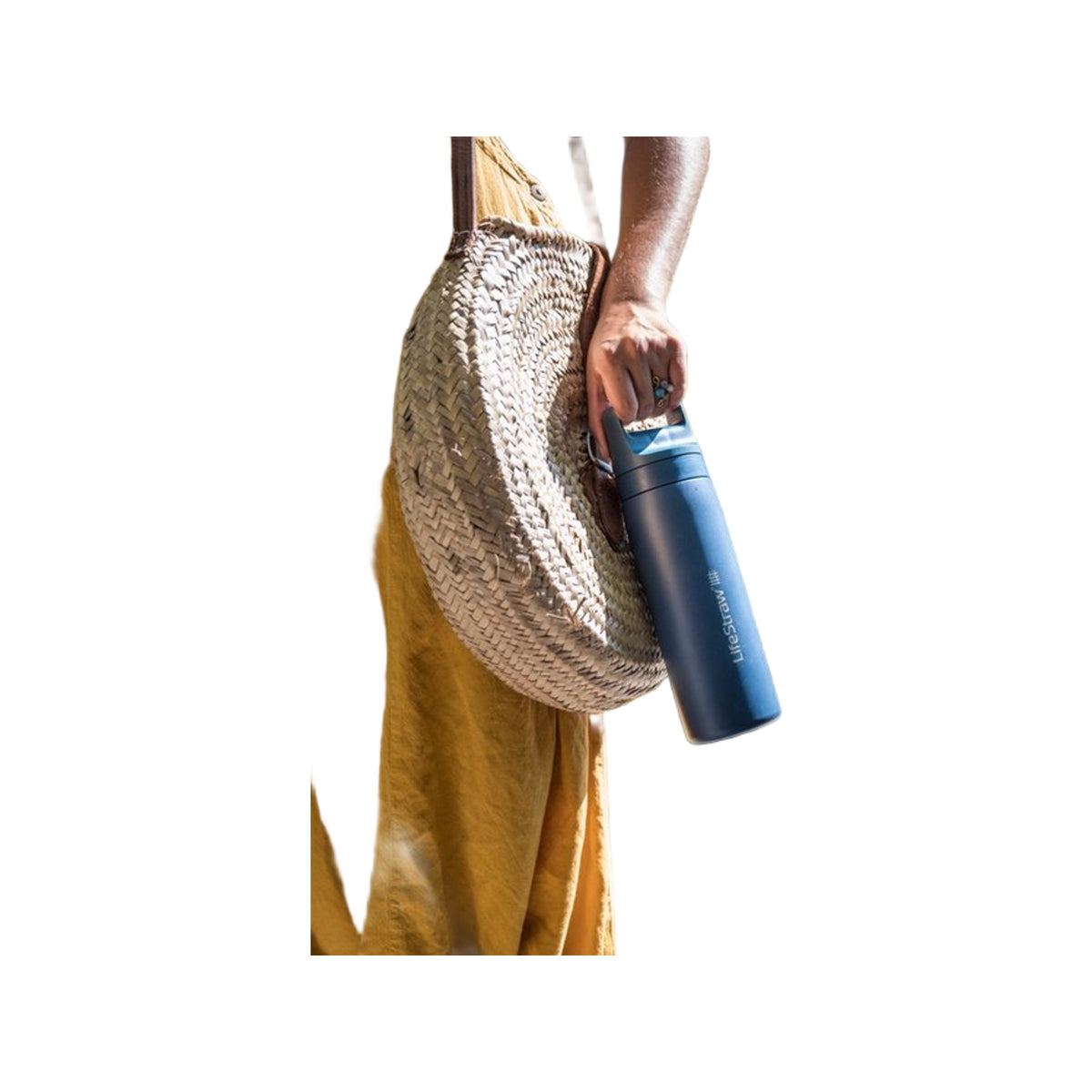 LifeStraw Go 2.0 Stainless Steel Water Filter Bottle - 500 ml - Laguna Teal
