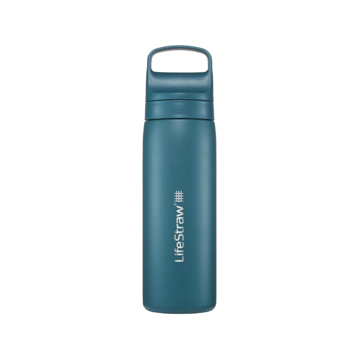 LifeStraw Go 2.0 Stainless Steel Water Filter Bottle - 500 ml - Laguna Teal