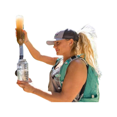 Lifestraw Peak Series Solo Personal Water Filter Straw - Limeade
