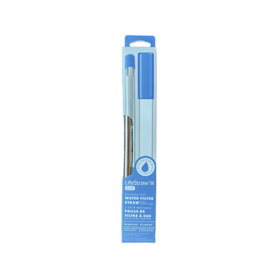 LifeStraw Waterfilter SIP 1-Piece with Carry Case - Stormy Blue