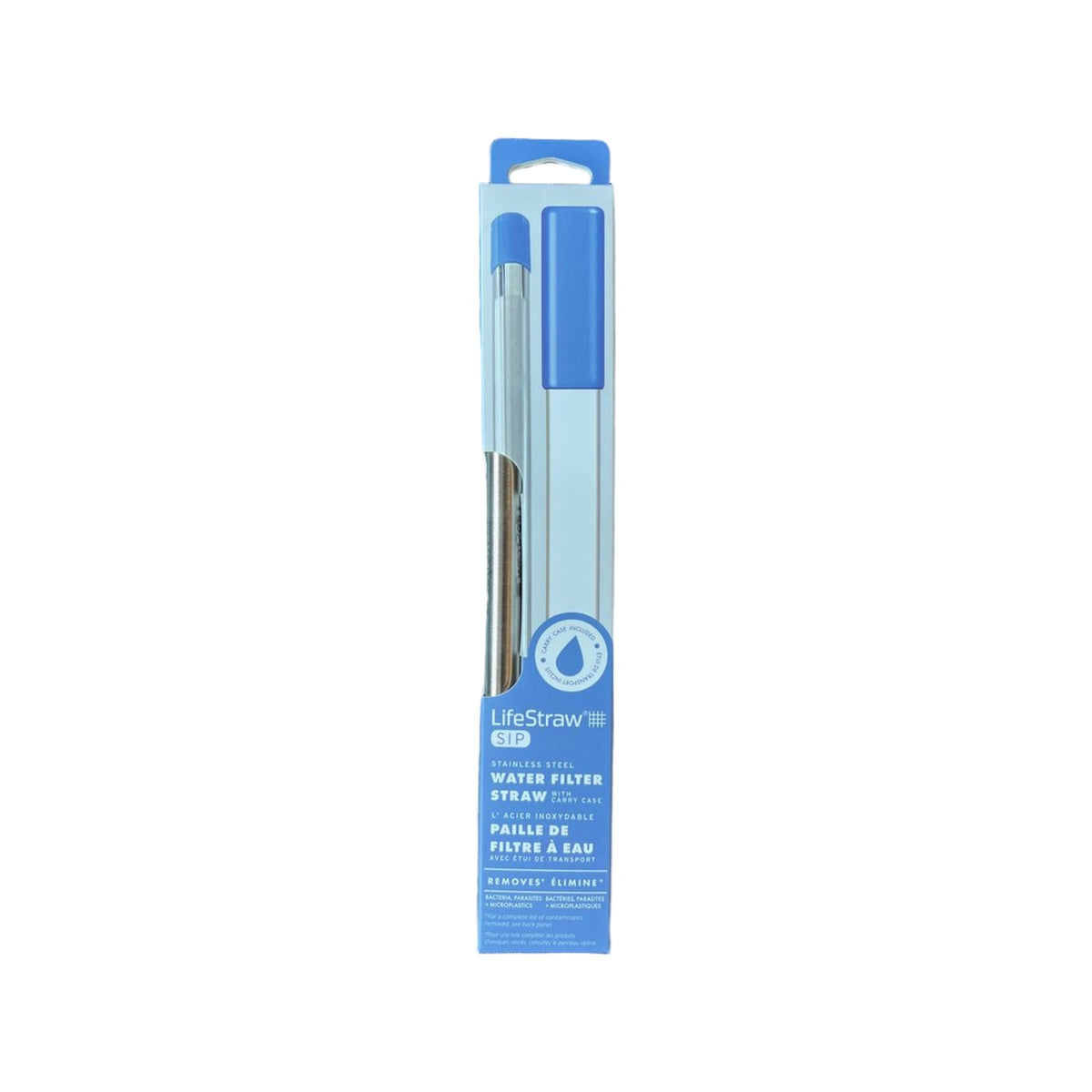 LifeStraw Waterfilter SIP 1-Piece with Carry Case - Stormy Blue