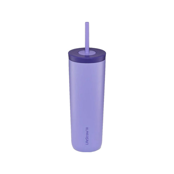 LifeStraw Go Series Tumbler 18oz Stainless Steel - Thistle Purple