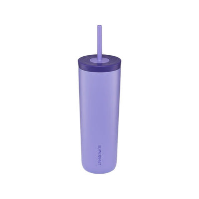 LifeStraw Go Series Tumbler 18oz Stainless Steel - Thistle Purple