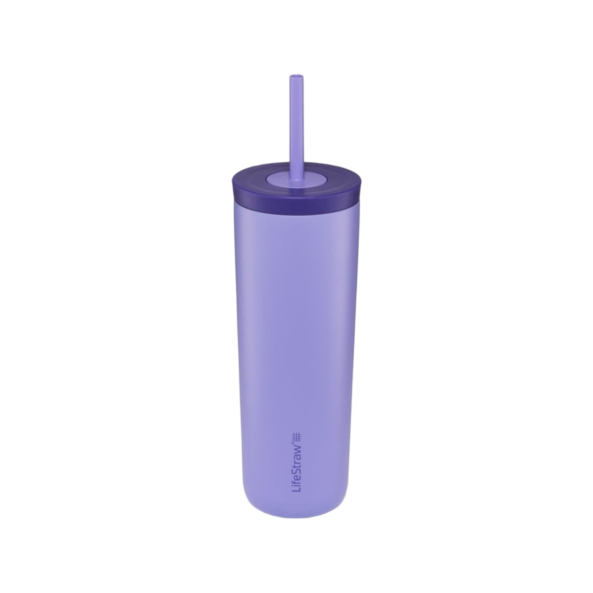 LifeStraw Go Series Tumbler 18oz Stainless Steel - Thistle Purple