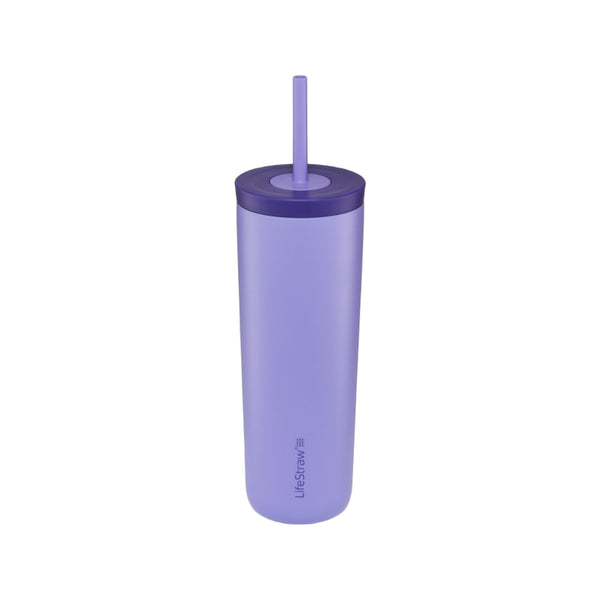 LifeStraw Go Series Tumbler 18oz Stainless Steel - Thistle Purple