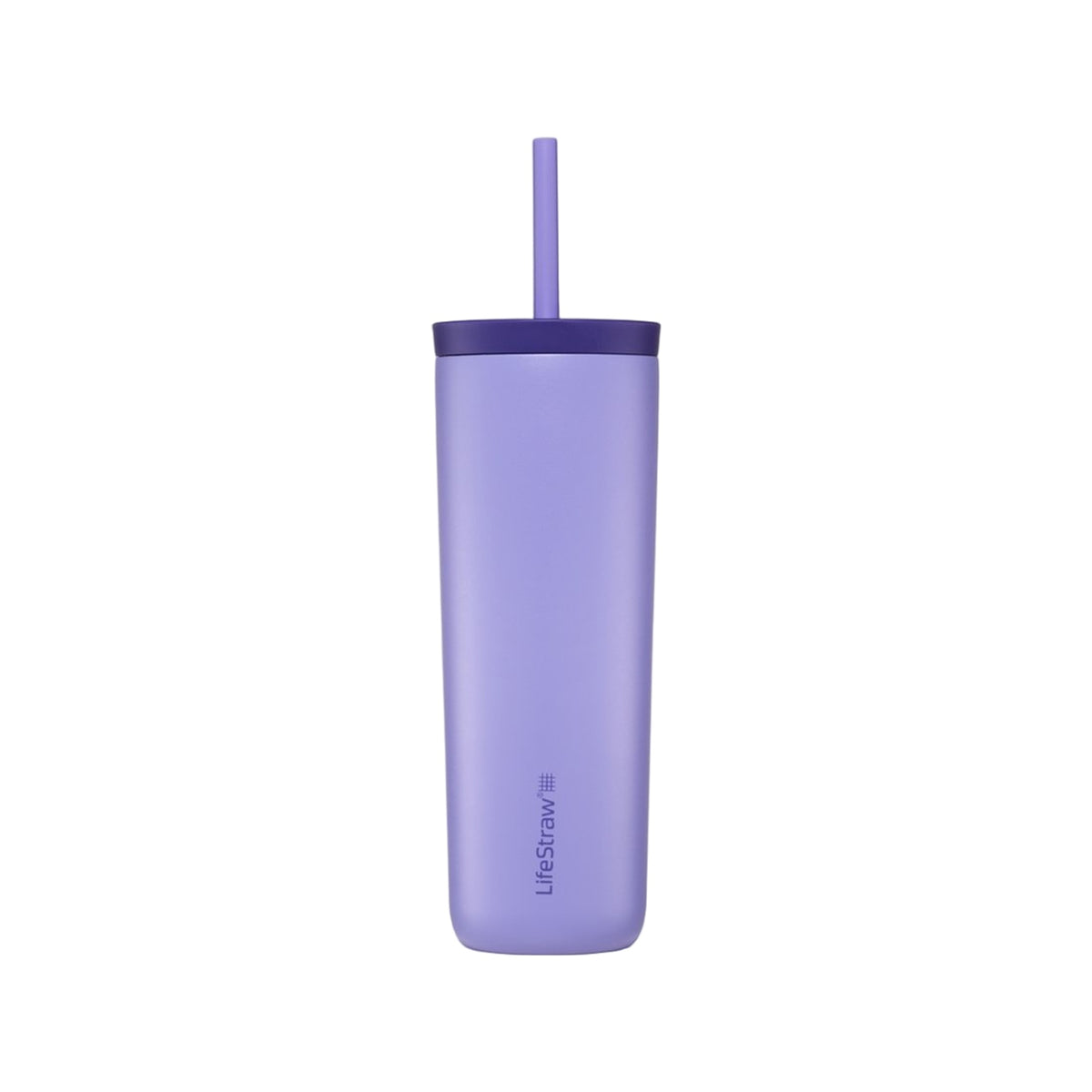 LifeStraw Go Series Tumbler 18oz Stainless Steel - Thistle Purple