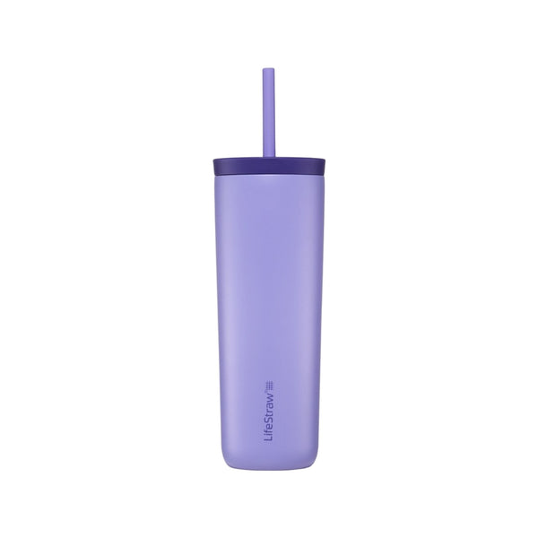 LifeStraw Go Series Tumbler 18oz Stainless Steel - Thistle Purple