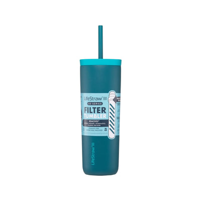 LifeStraw Go Series Tumbler 18oz Stainless Steel - Laguna Teal