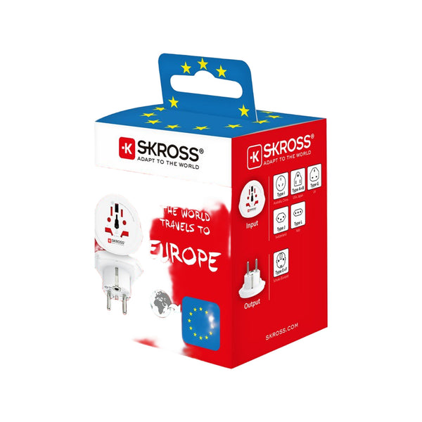 SKROSS Reisstekker Wereld naar Europa