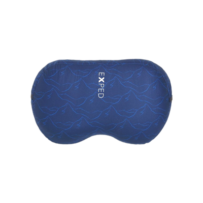 Exped Down Pillow L blue mountain print