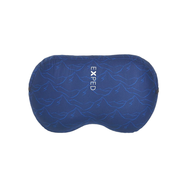 Exped Down Pillow L blue mountain print