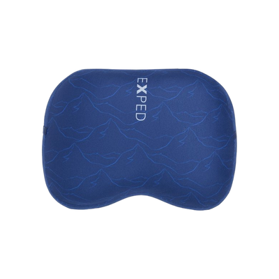 Exped Down Pillow M blue mountain print