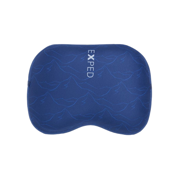 Exped Down Pillow M blue mountain print