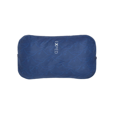 Exped REM Pillow L blue mountain print