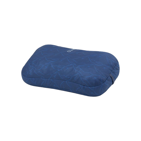 Exped REM Pillow L blue mountain print