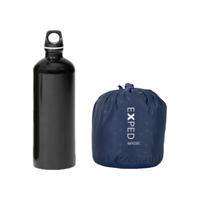 Exped REM Pillow M blue mountain print