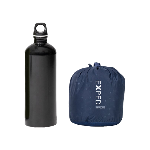 Exped REM Pillow M blue mountain print