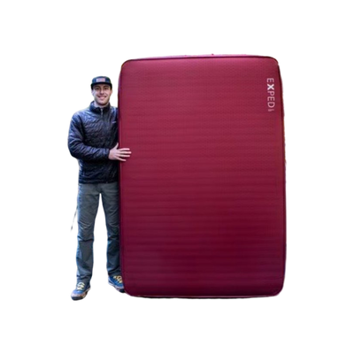 Exped MegaMat Max Duo LW+ Selbstaufblasende Schlafmatte Bordeaux