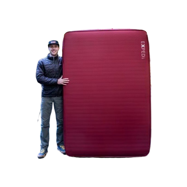 Exped MegaMat Max Duo LW+ Selbstaufblasende Schlafmatte Bordeaux