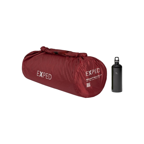 Exped MegaMat Max Duo LW+ Selbstaufblasende Schlafmatte Bordeaux