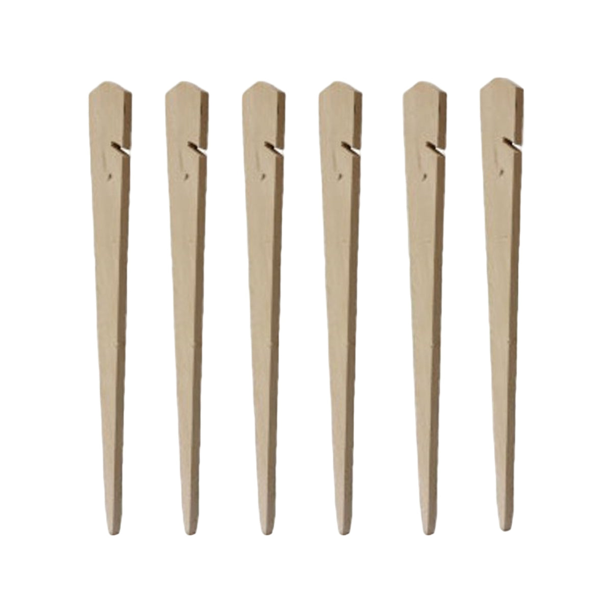 Redwood Heringe Holz 30 cm 6er Set
