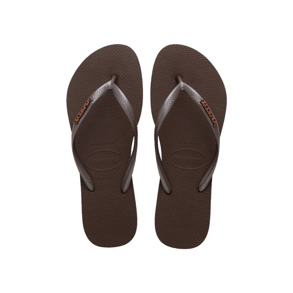 Havaianas Slim Logo Metallic