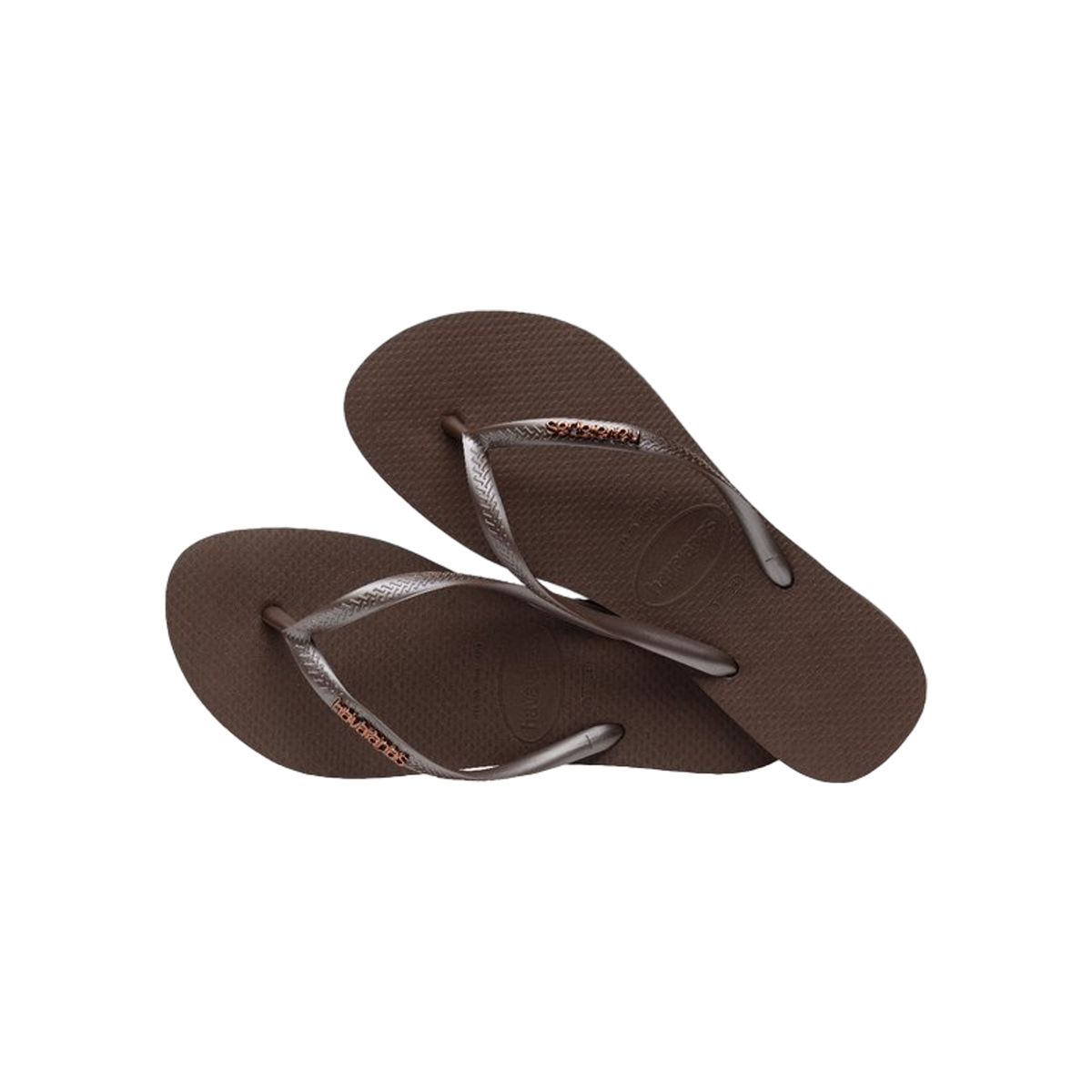 Havaianas Slim Logo Metallic