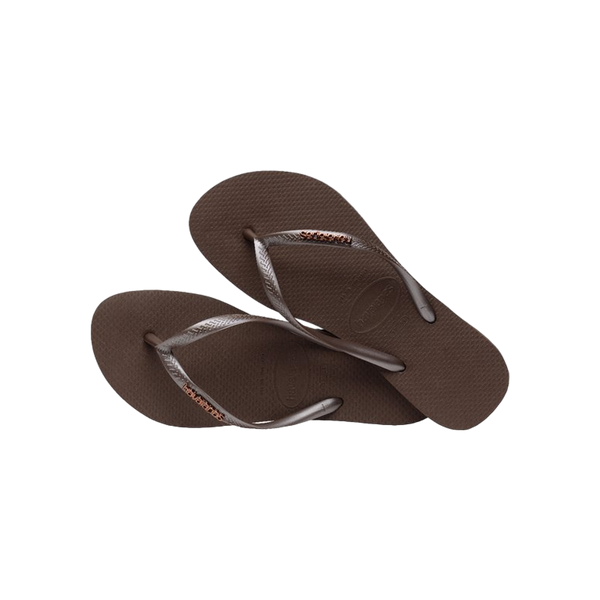 Havaianas Slim Logo Metallic