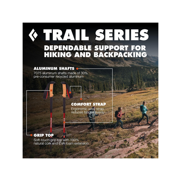 Black Diamond Trail Cork Trekking Poles