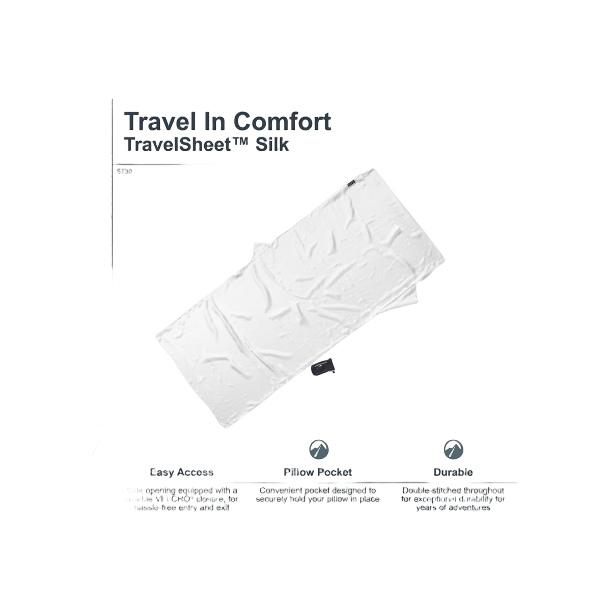 Cocoon Travelsheet 100% Silk