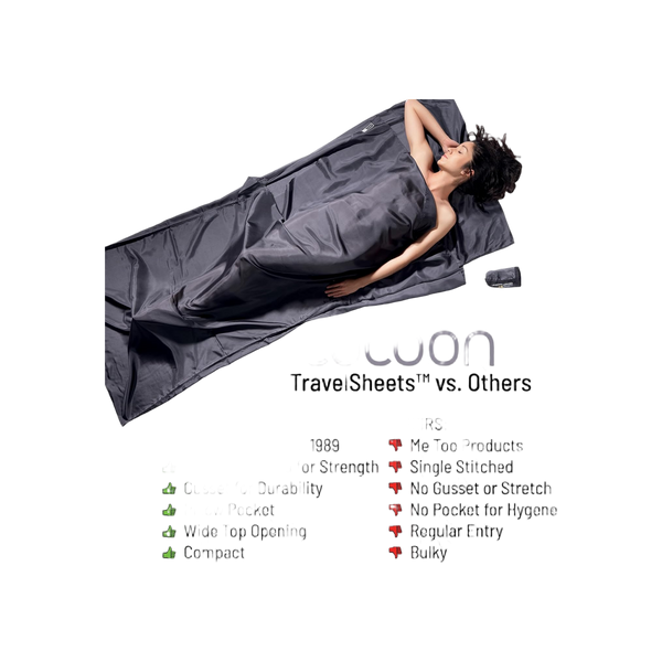Cocoon Travelsheet 100% Silk