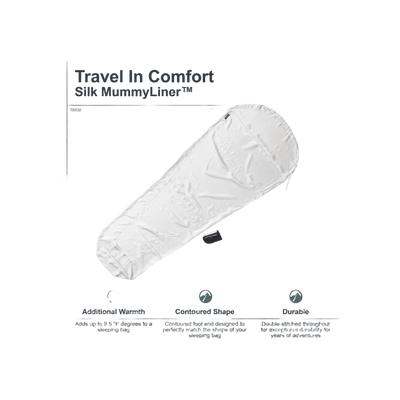Cocoon Mummy Liner, 100% Silk