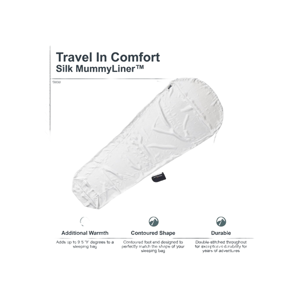 Cocoon Mummy Liner, 100% Silk