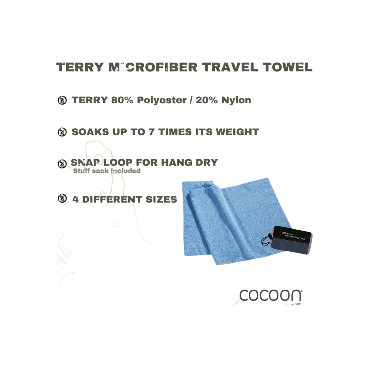 Cocoon Terry Towel Light Small