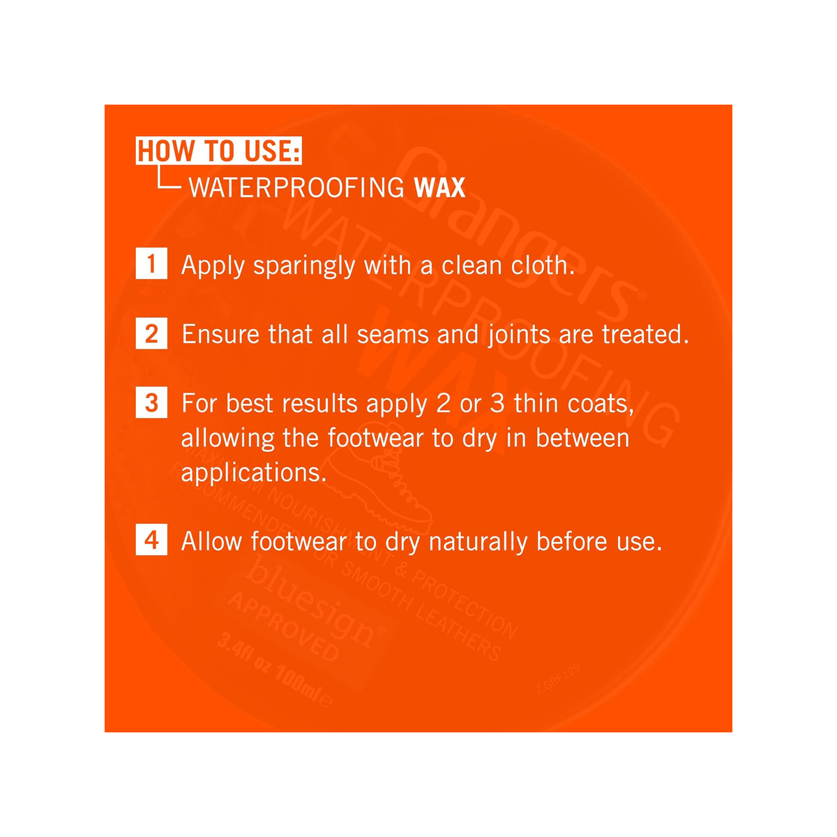 Waterproofing Wax 100 ml