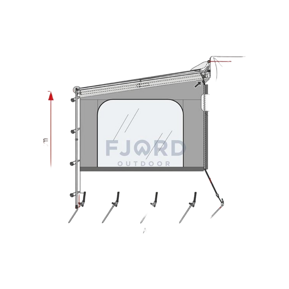 Fiamma Side W Caravanstore/ F35