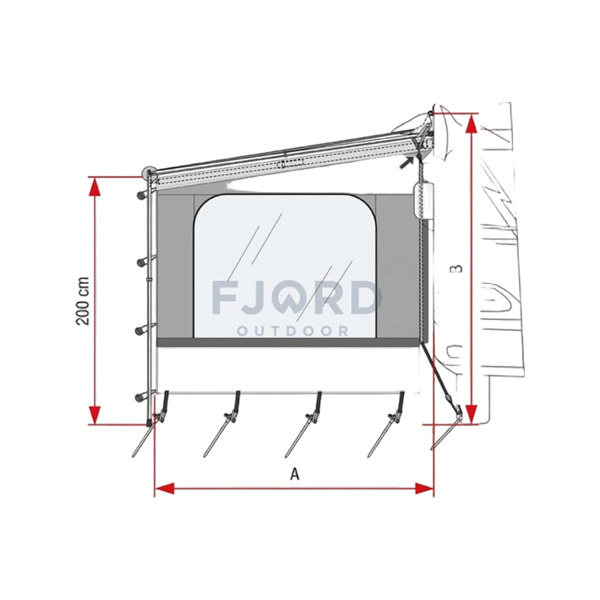 Fiamma Side W Caravanstore XL