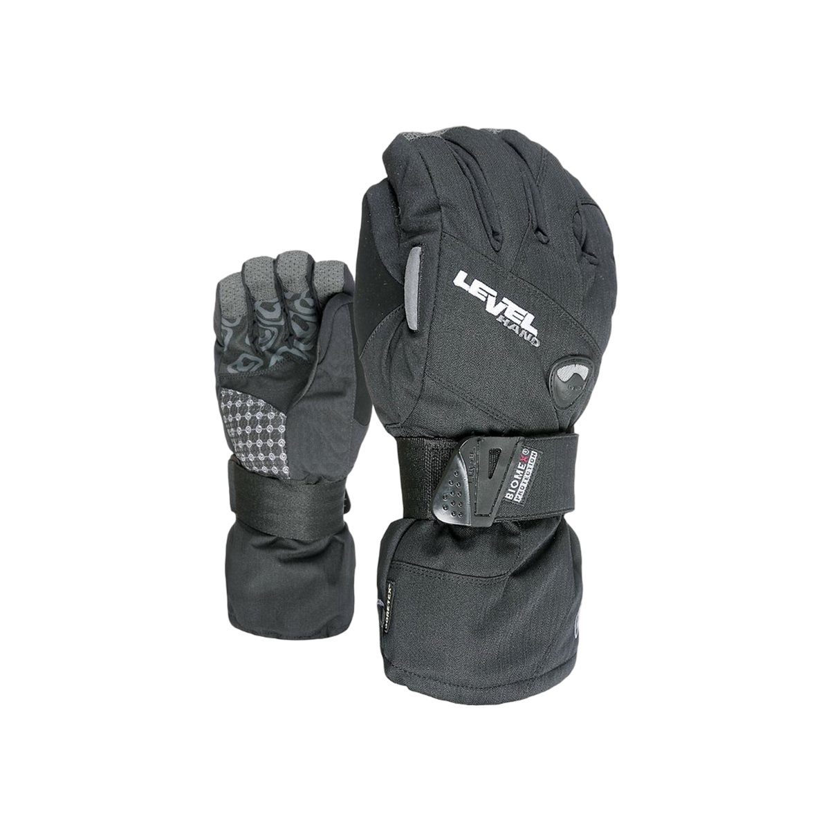 Level Glove Half Pipe XCR Black