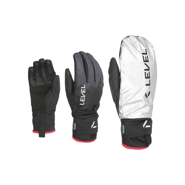 Level Glove Ski Alper Light Black