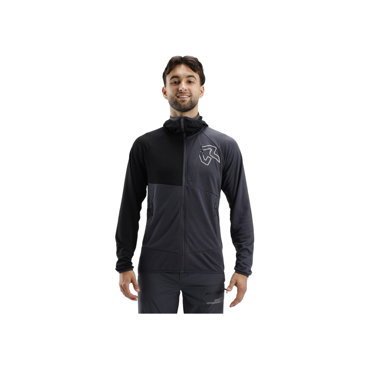 ZEBRA HOODIE MAN FLEECE