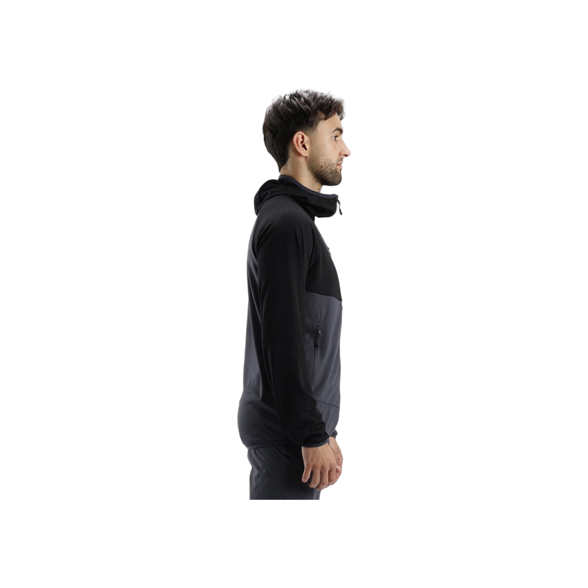 ZEBRA HOODIE MAN FLEECE