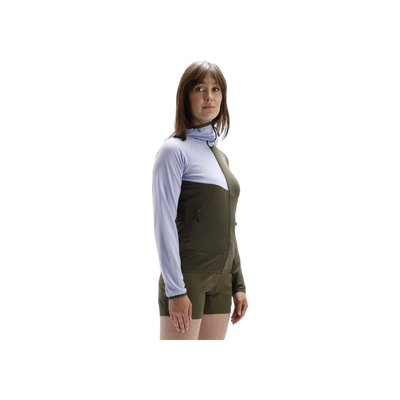 ZEBRA HOODIE WOMAN FLEECE